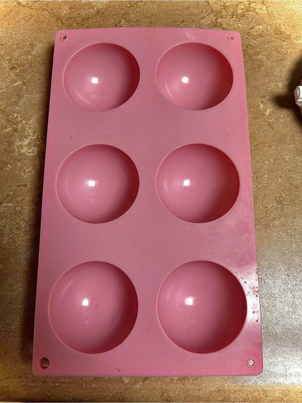 Hobby Lobby Pink Silicone Dome Mold - Home Party Supplies
